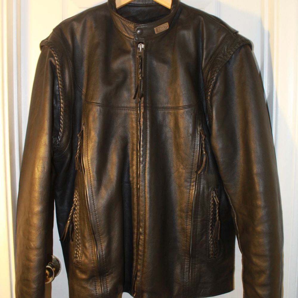 Harley Davidson Willie G Vintage Leather Jacket